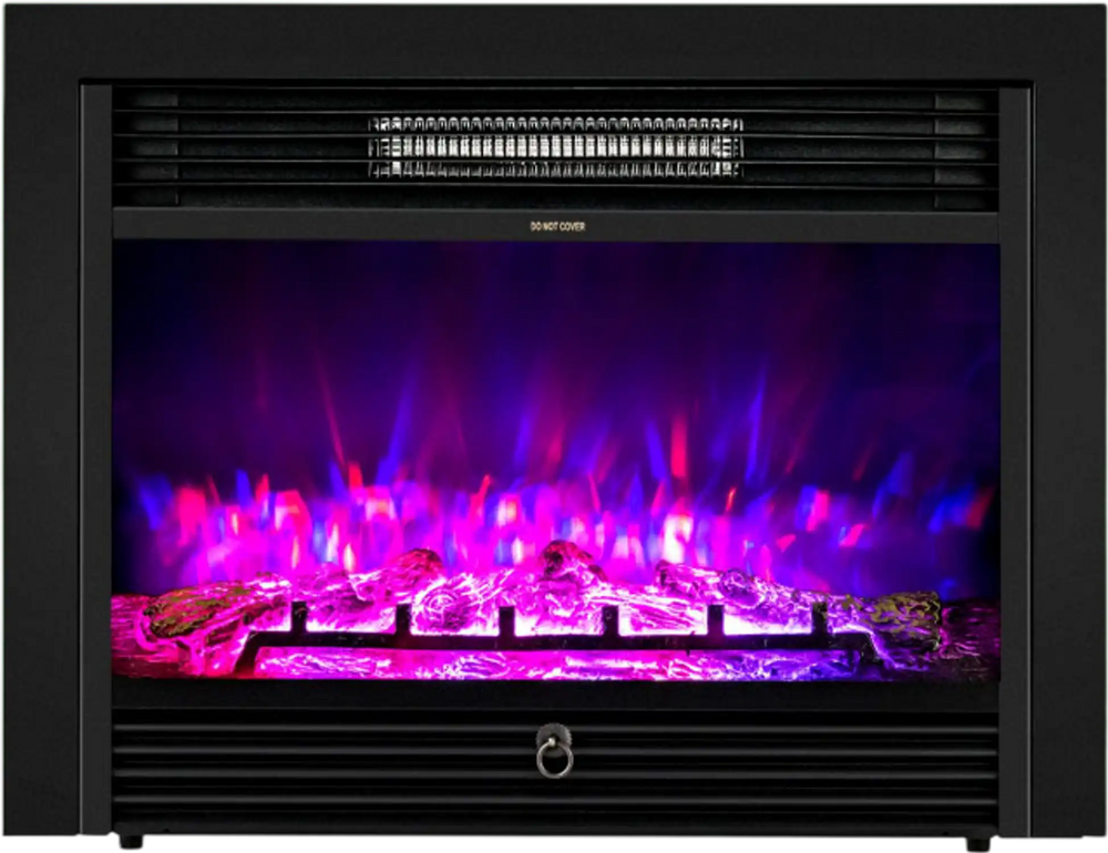 28.5 Inch Electric Fireplace Recessed with 3 Flame Colors