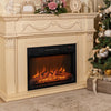 18/23 Inch Electric Fireplace Inserted with Adjustable LED Flame-23 inches - Gallery View 1 of 10