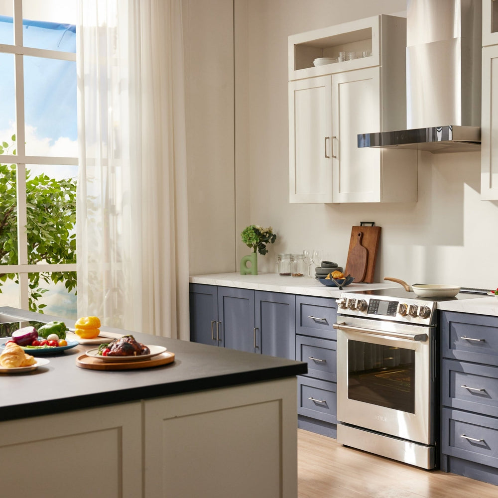 FOTILE FreshBake 30-inch electric range RES30552, view 4
