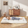 Queen/King/Twin/Full Futon Mattress Floor Sleeping Pad with Washable Cover Beige-Full Size - Gallery View 1 of 10