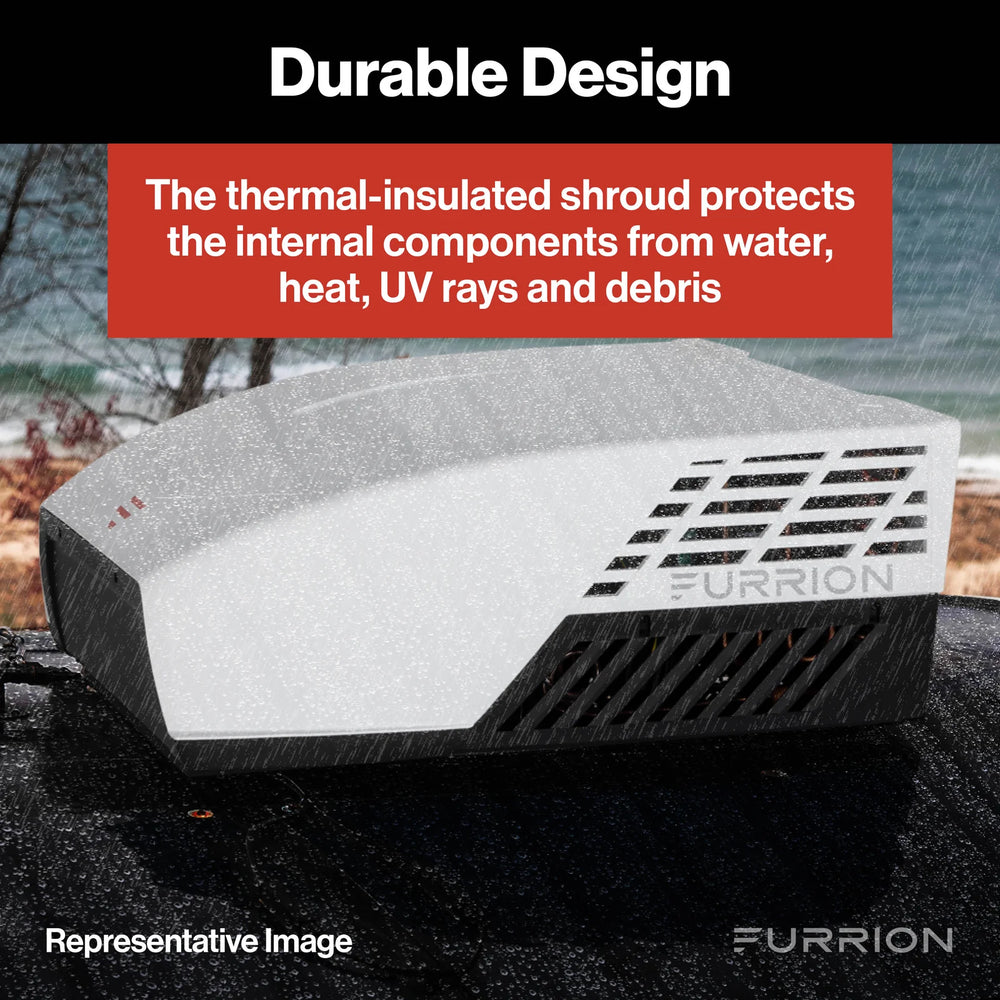 Furrion Chill HE RV Air Conditioner 13,500 BTU Dual Fan Roof Mount R32 New