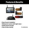 Furrion Vision S+ RV Observation System Backup Cameras with 7" Monitor LED Marker Lights New