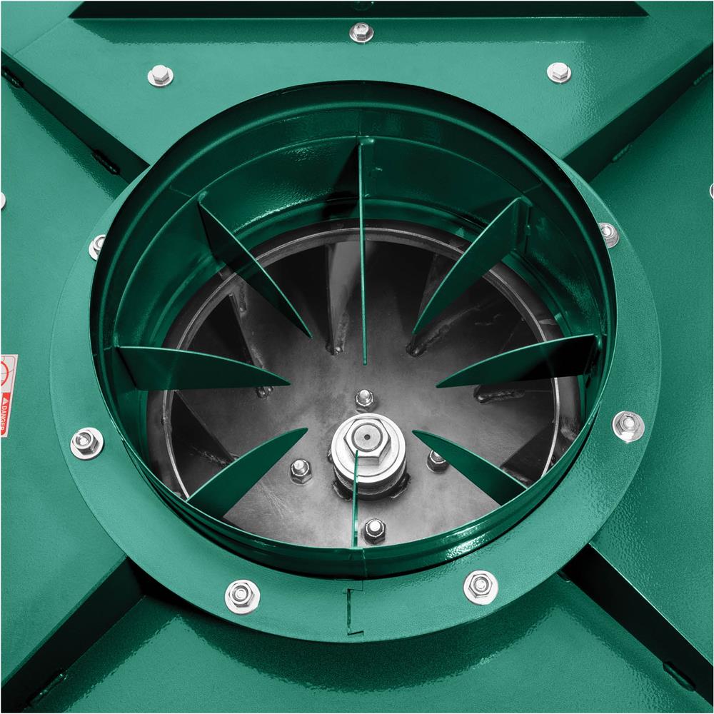 Grizzly G0406 Baghouse Dust Collector 7.5 HP 5000 CFM 231 Gal. Capacity New