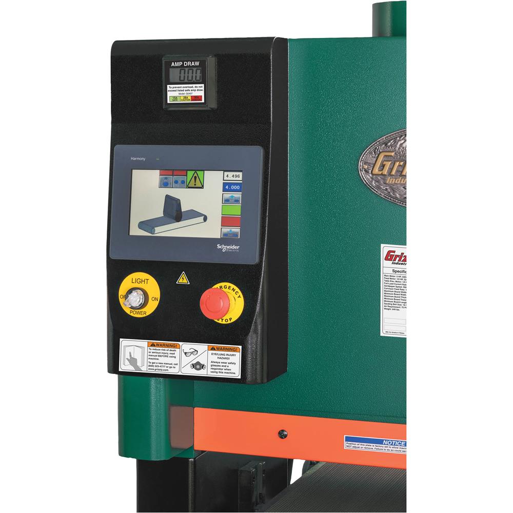 Grizzly G0407 Wide-Belt Sander 18" 5 HP Extreme Series 220V New