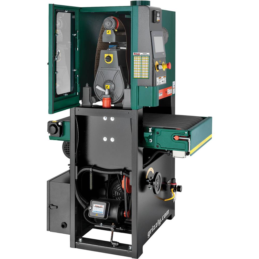 Grizzly G0407 Wide-Belt Sander 18" 5 HP Extreme Series 220V New