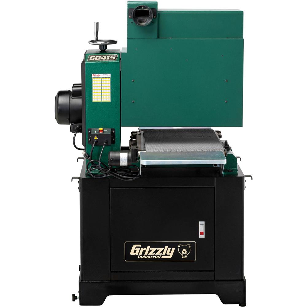 Grizzly G0415 Wide-Belt Sander 15" Open-End 1.75 HP 115V New