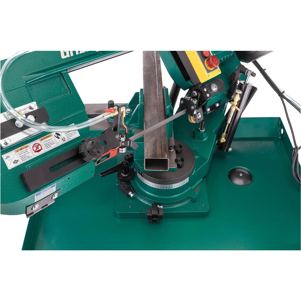 Grizzly G0420 Metal Bandsaw 7" x 12" Horizontal Miter-Cutting New