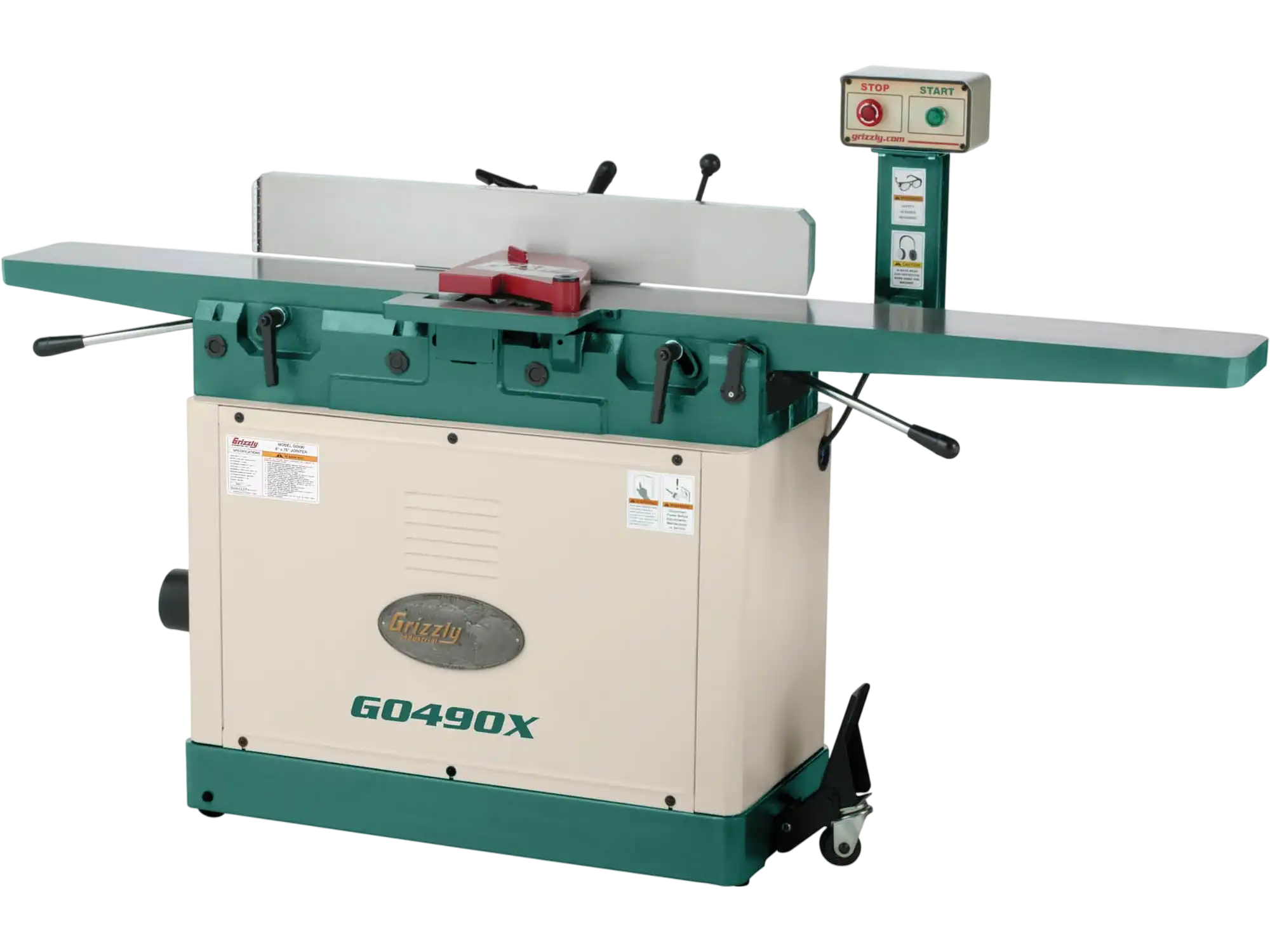 Grizzly G0490X Jointer 8