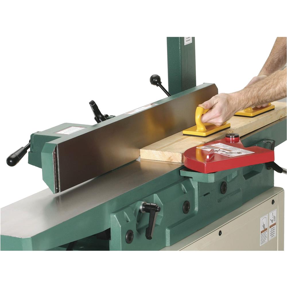 Grizzly G0490X Jointer 8" x 76" with Parallelogram Beds and Spiral Cutterhead New