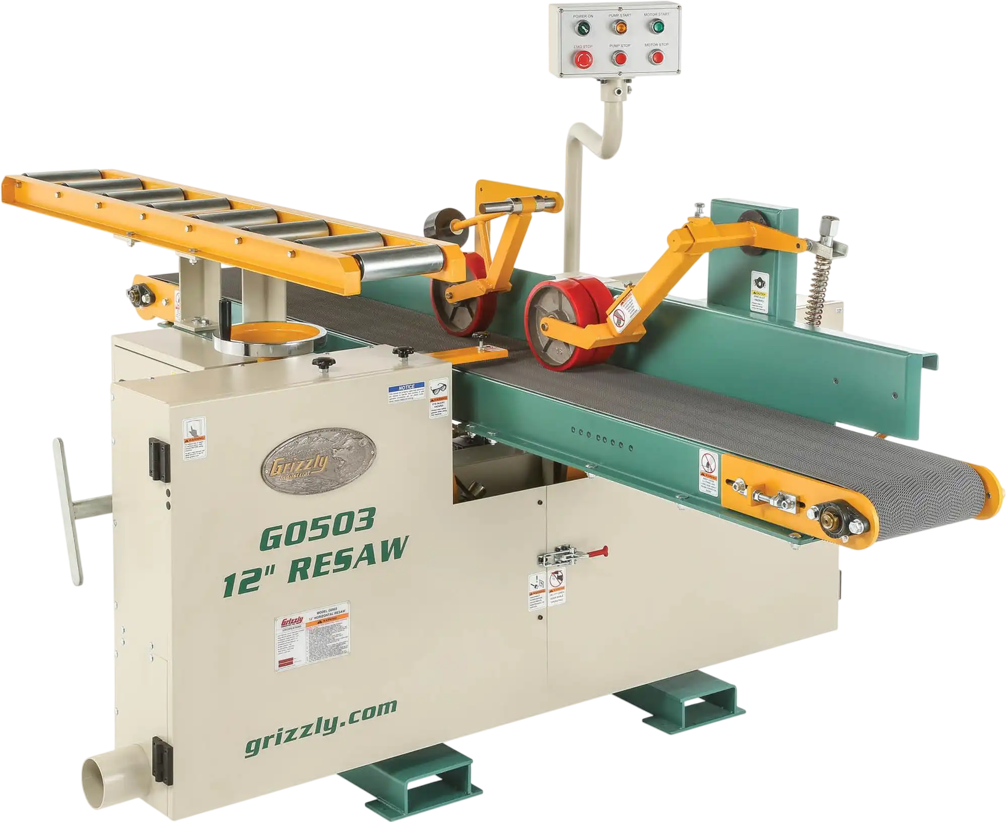 Grizzly G0503 Resaw Bandsaw 12