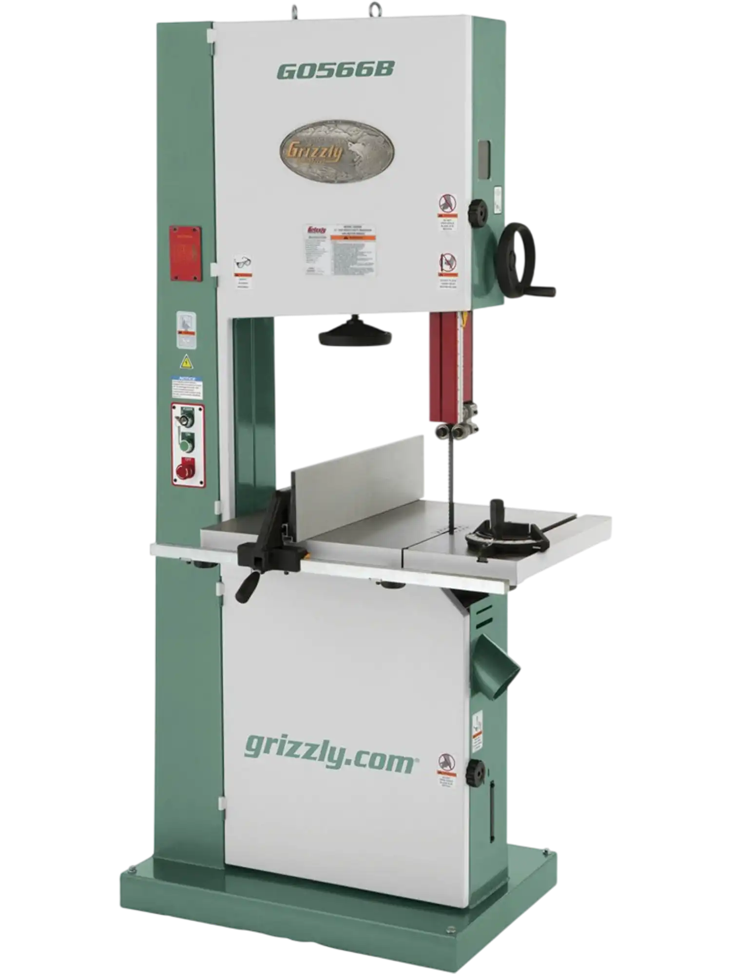 Grizzly G0566B Vertical Wood Bandsaw 21
