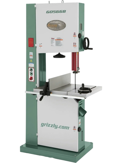 Grizzly G0566B Vertical Wood Bandsaw 21