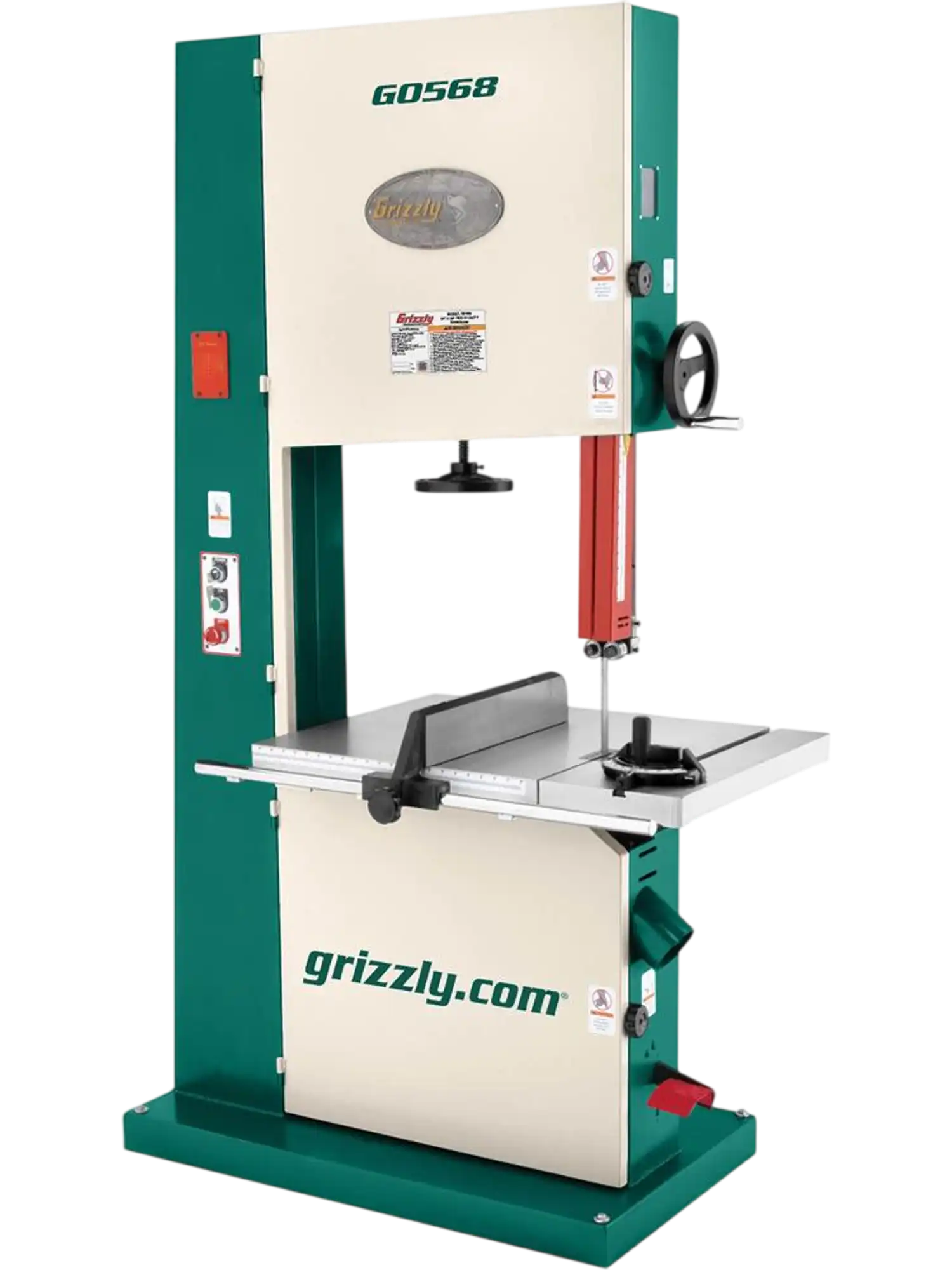 Grizzly G0568 Vertical Wood Bandsaw 24