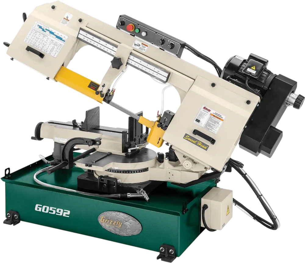 Grizzly G0592 - 10" x 18" 2 HP Metal-Cutting Bandsaw