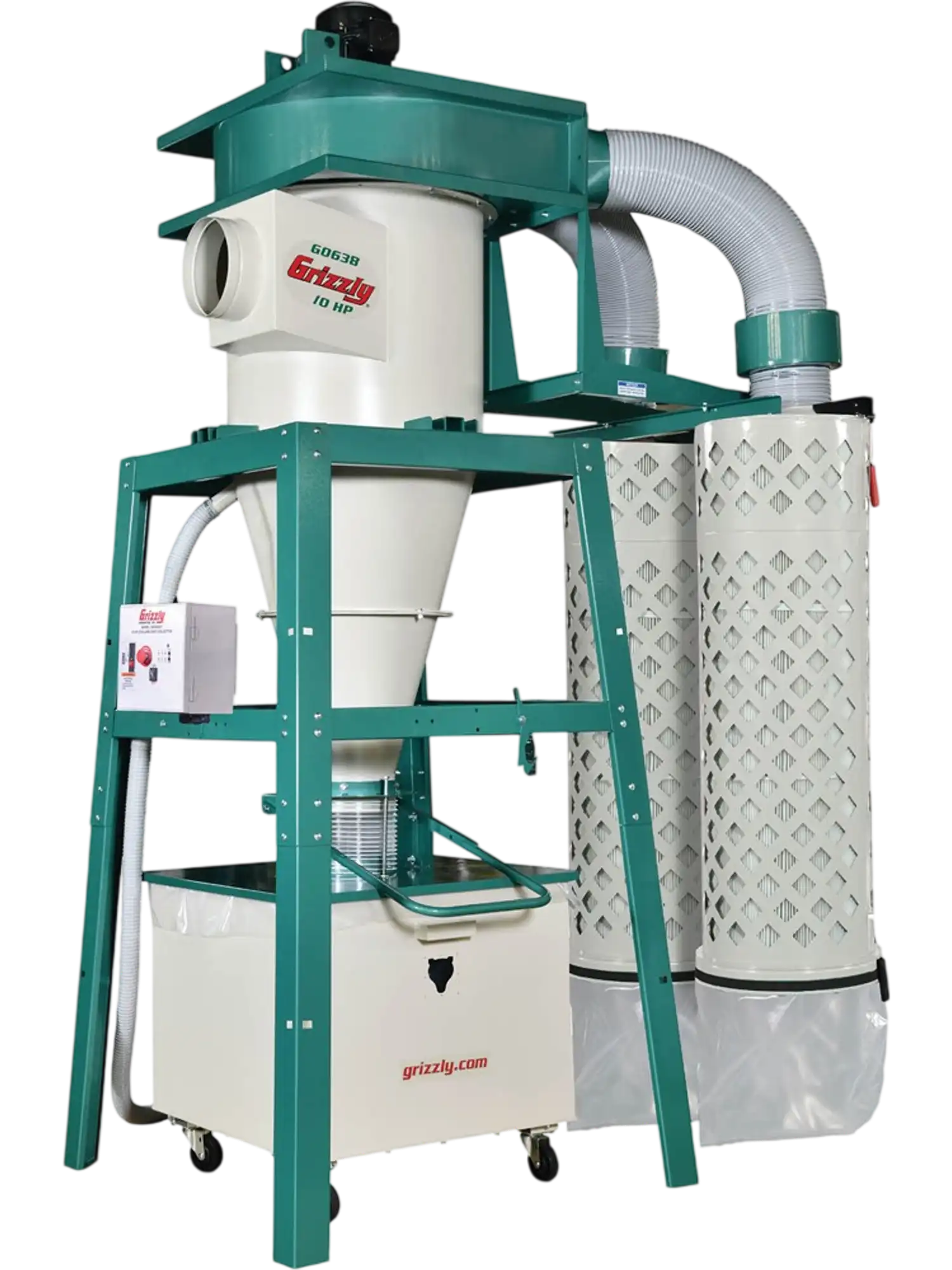 Grizzly G0638 Cyclone Dust Collector 10 HP 3-Phase New