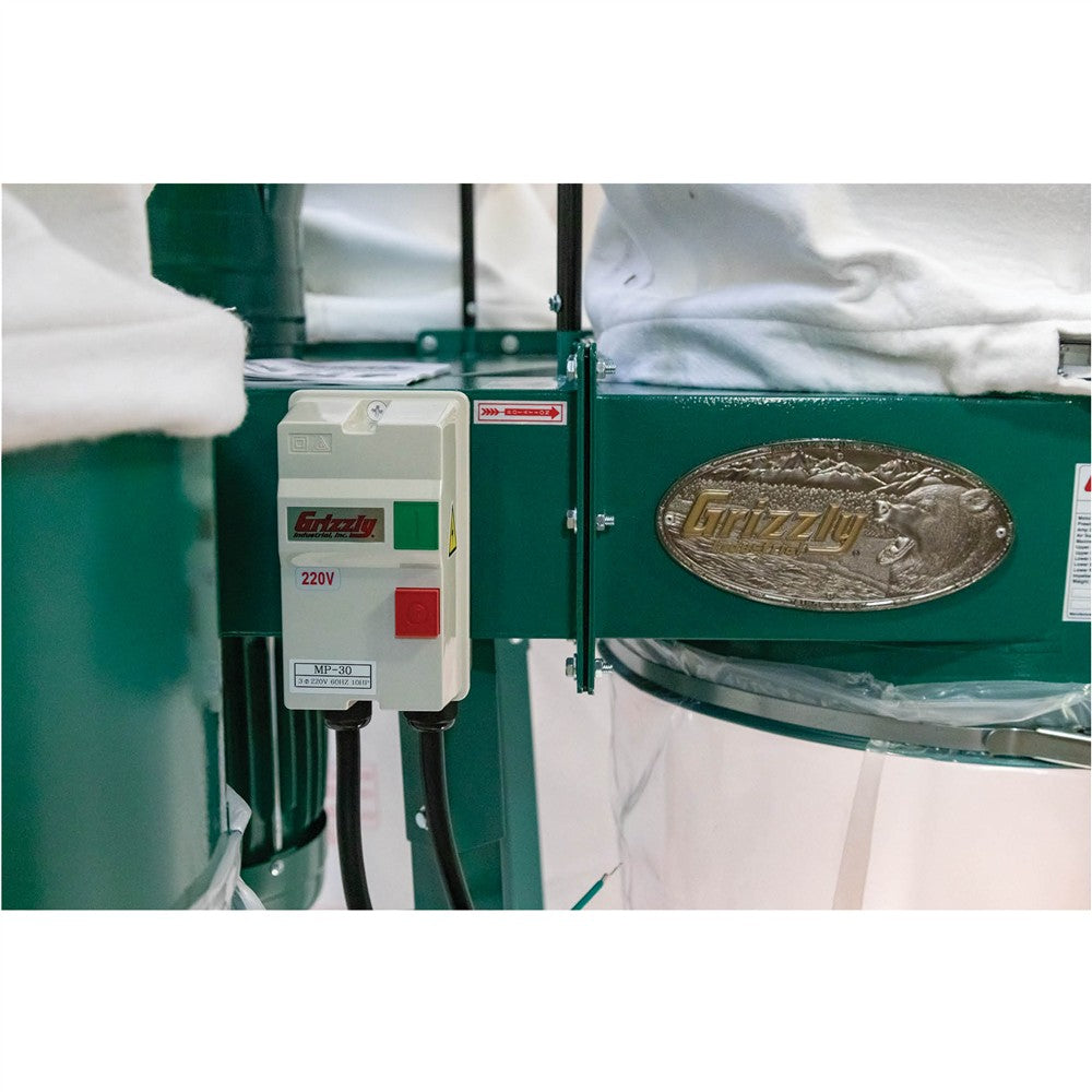 Grizzly G0673 - 10 HP Industrial Dust Collector
