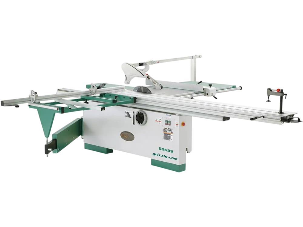 Grizzly G0699 - 12" 7-1/2 HP 3-Phase Sliding Table Saw with Scoring