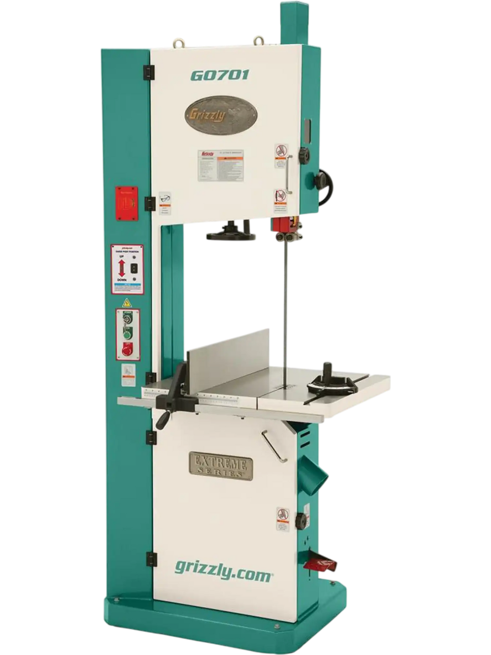 Grizzly G0701 - 19" 5 HP Ultimate Bandsaw