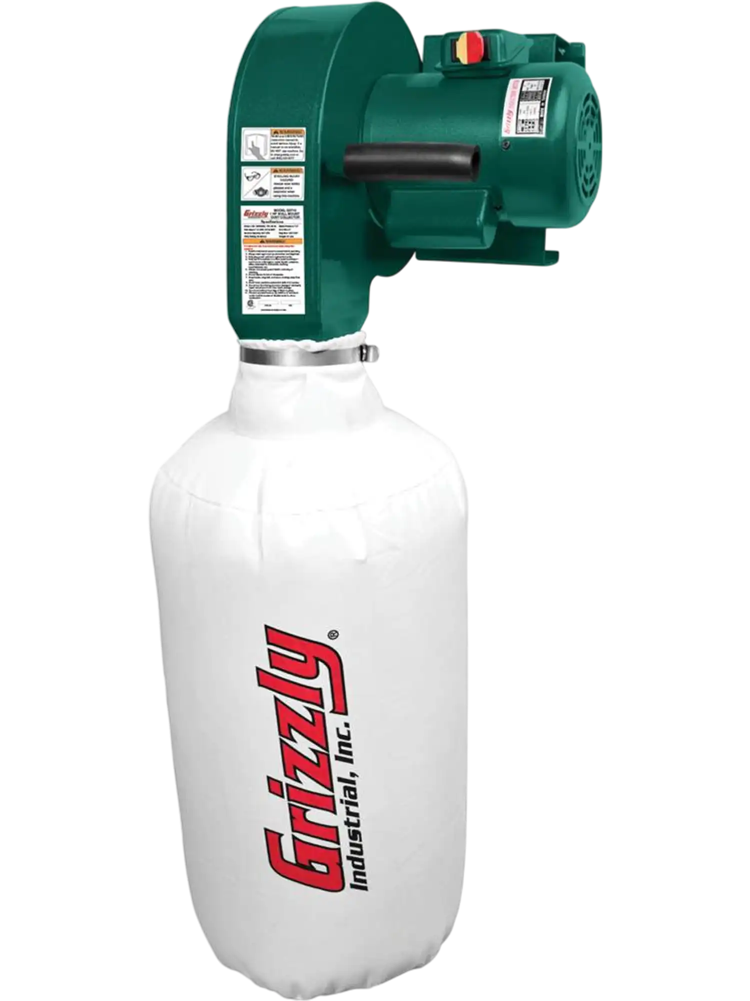 Grizzly G0710 Wood Dust Collector 1 HP Wall Hanging Dust Collector New