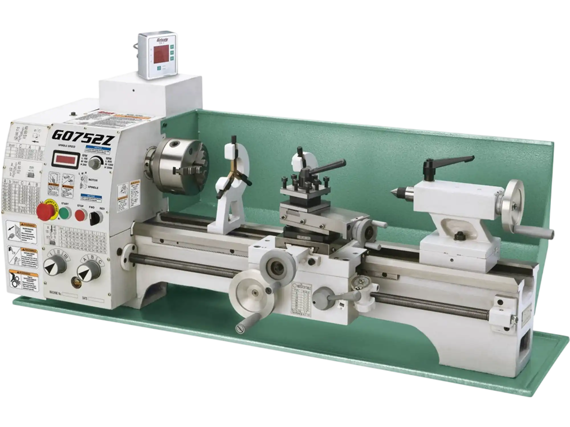 Grizzly G0752Z Metal Lathe 10