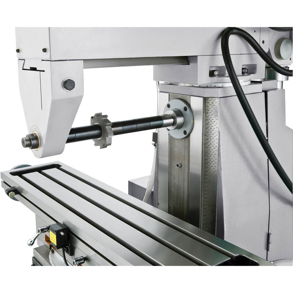 Grizzly G0757 - 9" x 39" 2 HP Horizontal/Vertical Mill with Power Feed