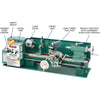 Grizzly G0765 - 7" x 14" Variable-Speed Benchtop Metal Lathe