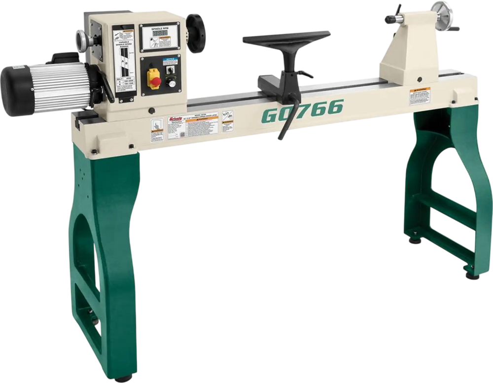 Grizzly G0766 - 22" x 42" Variable-Speed Wood Lathe
