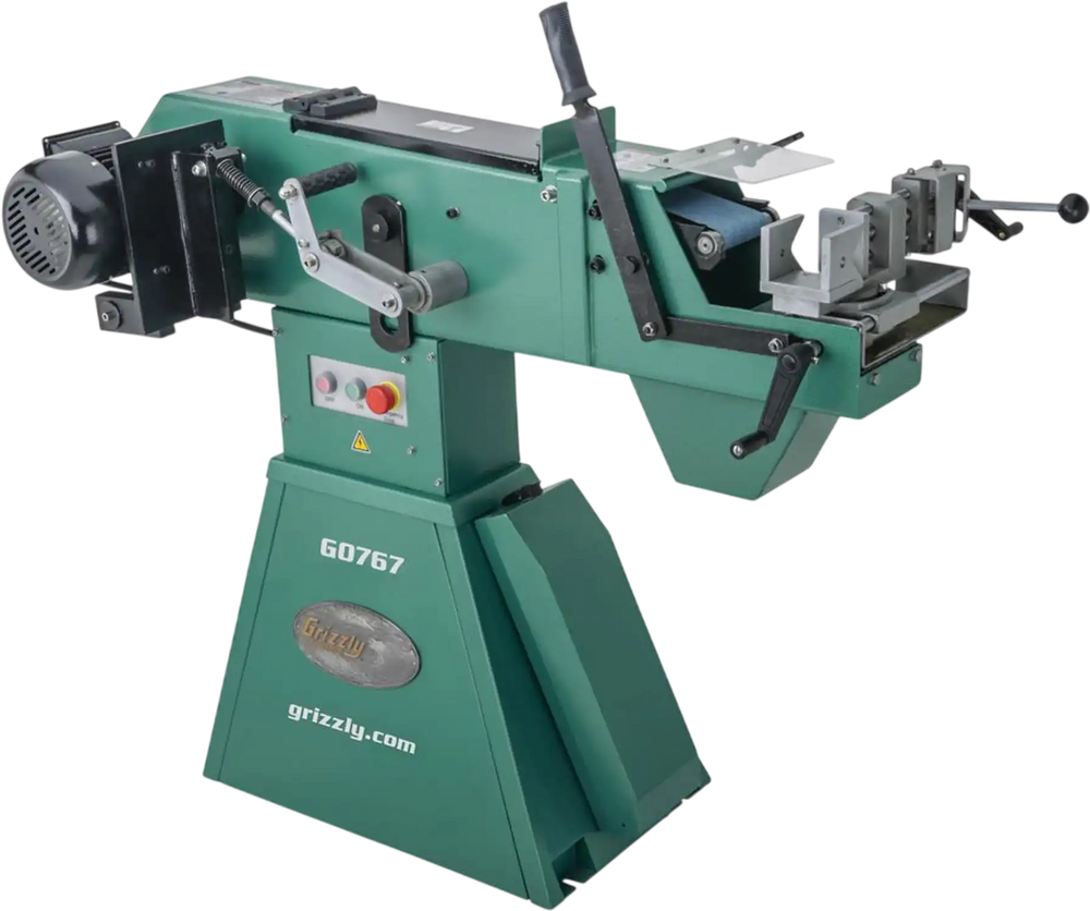 Grizzly G0767 - 4" x 79" Abrasive Tube Notcher