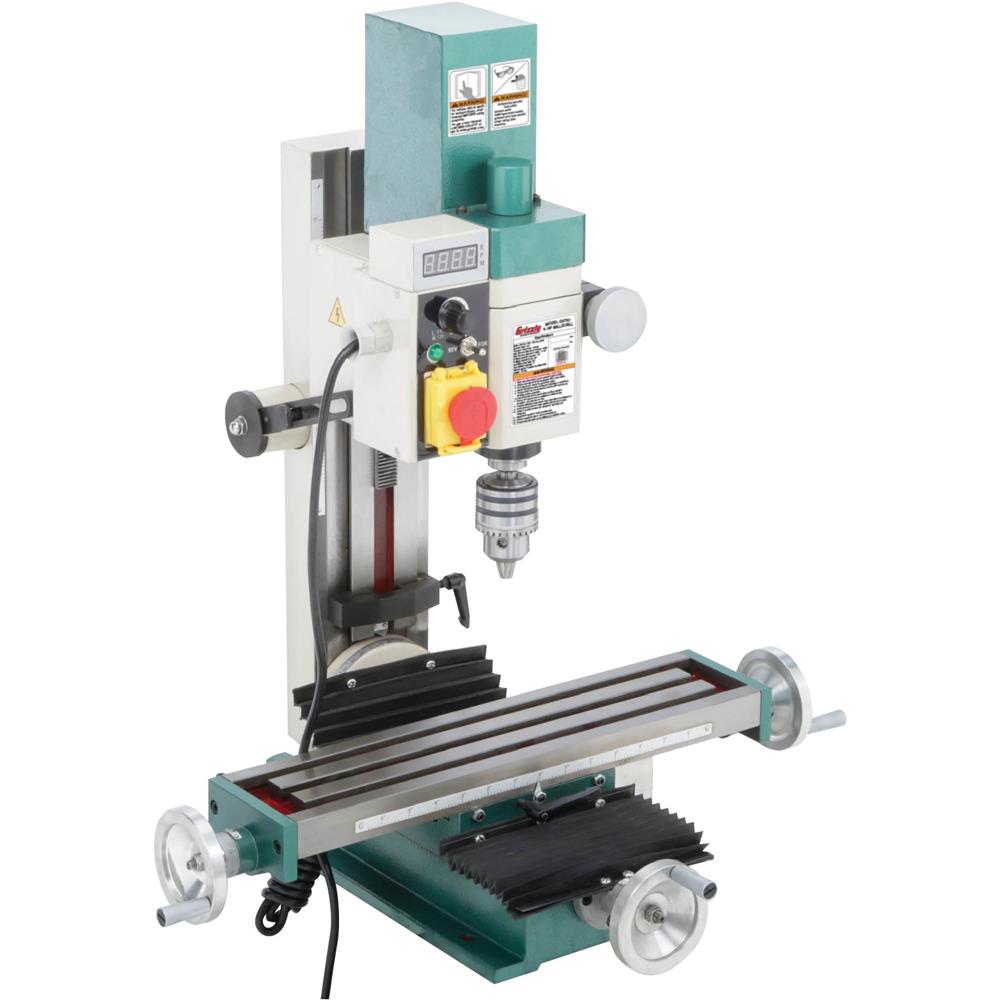 Grizzly G0781 - 4" x 18" 3/4 HP Mill/Drill