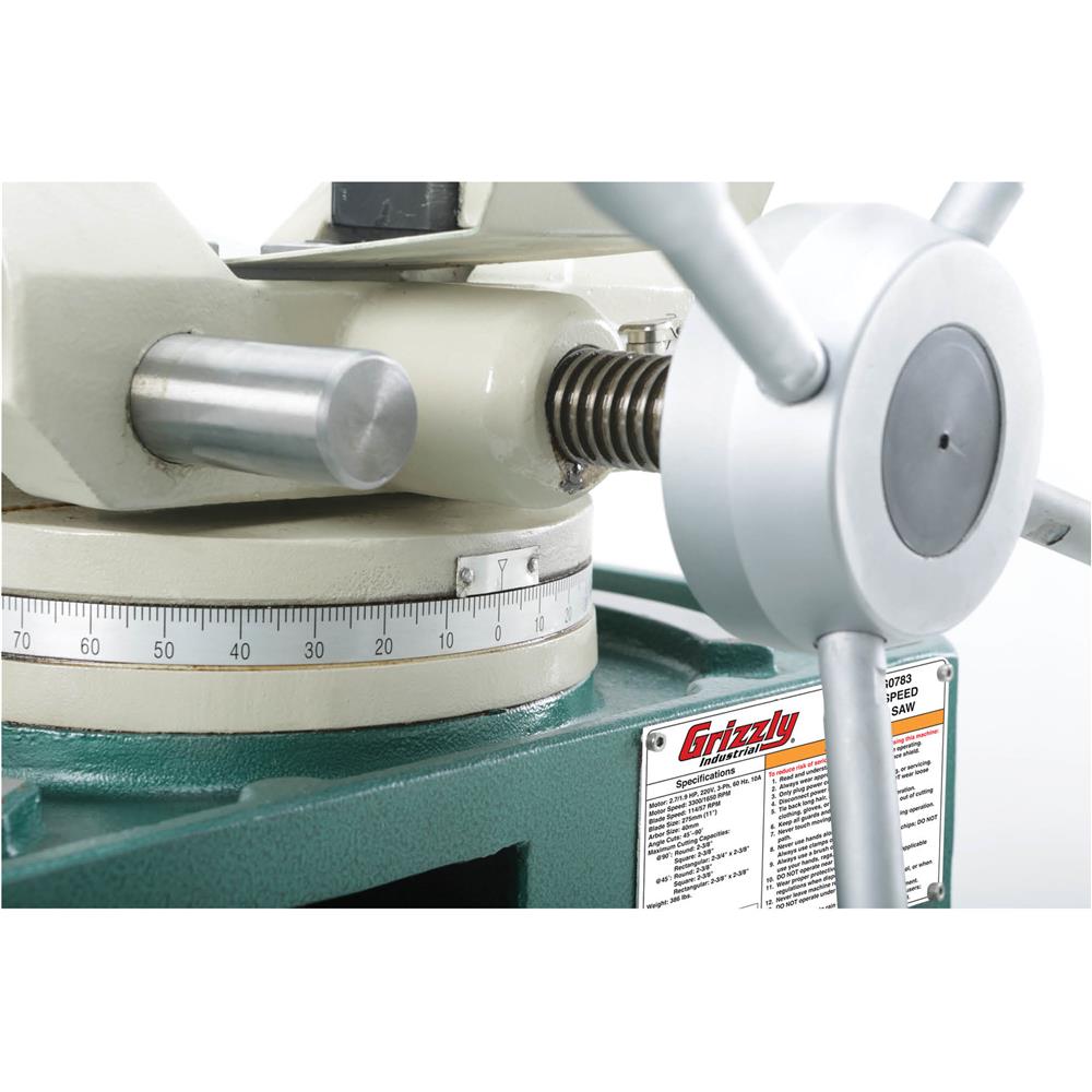 Grizzly G0783 - 11" Slow-Speed Cold-Cut Saw