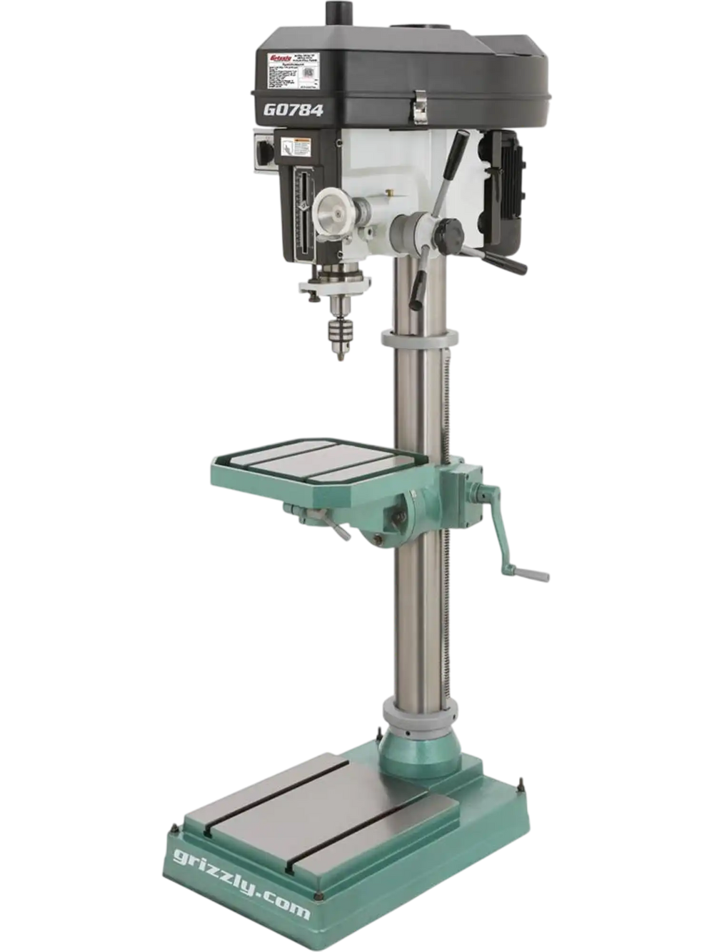 Grizzly G0784 - 15" Heavy-Duty Floor Drill Press