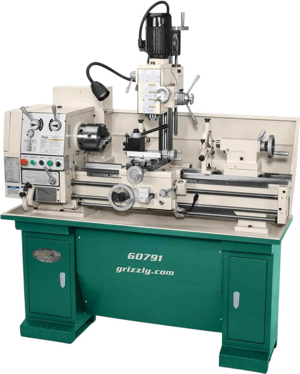 Grizzly G0791 - 12" x 36" Combination Gunsmithing Lathe/Mill