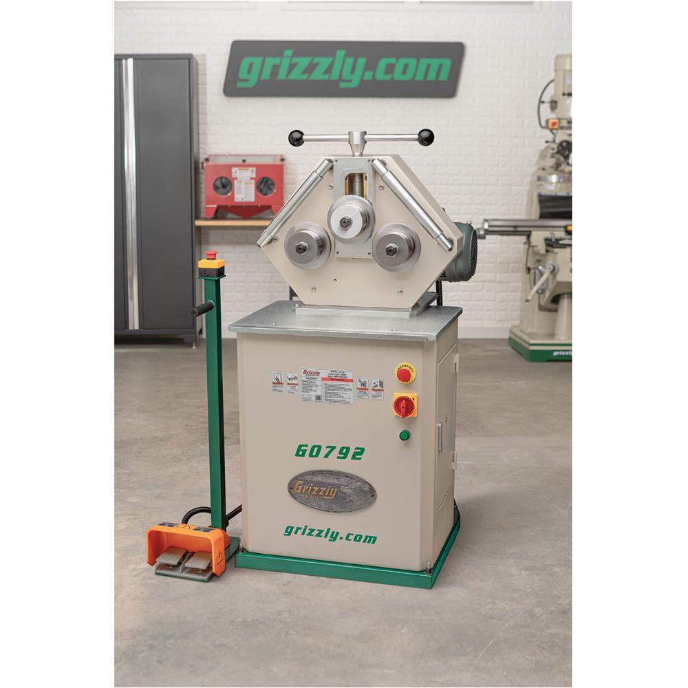 Grizzly G0792 - Heavy-Duty Ring Roll Pipe Bender