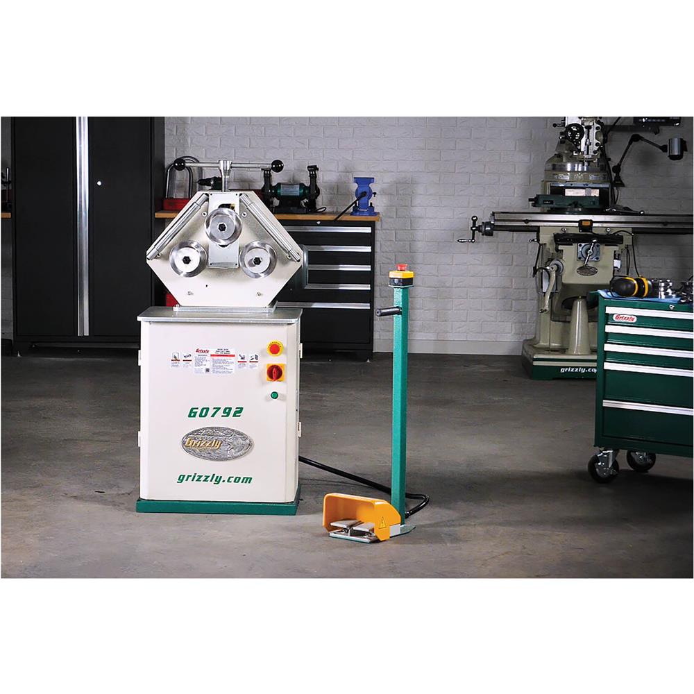Grizzly G0792 - Heavy-Duty Ring Roll Pipe Bender
