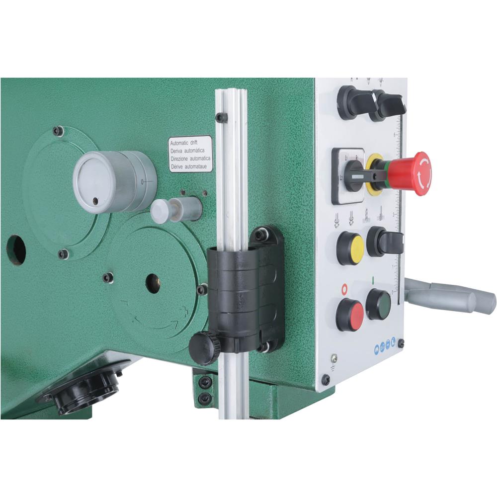 Grizzly G0793 - 27-1/2" Heavy-Duty Gearhead Drill Press, Tapping & L-Table