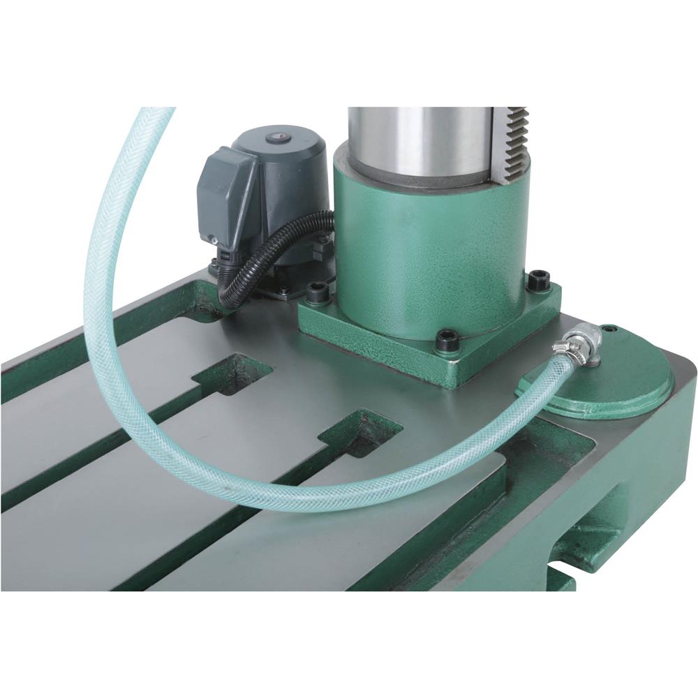 Grizzly G0793 - 27-1/2" Heavy-Duty Gearhead Drill Press, Tapping & L-Table