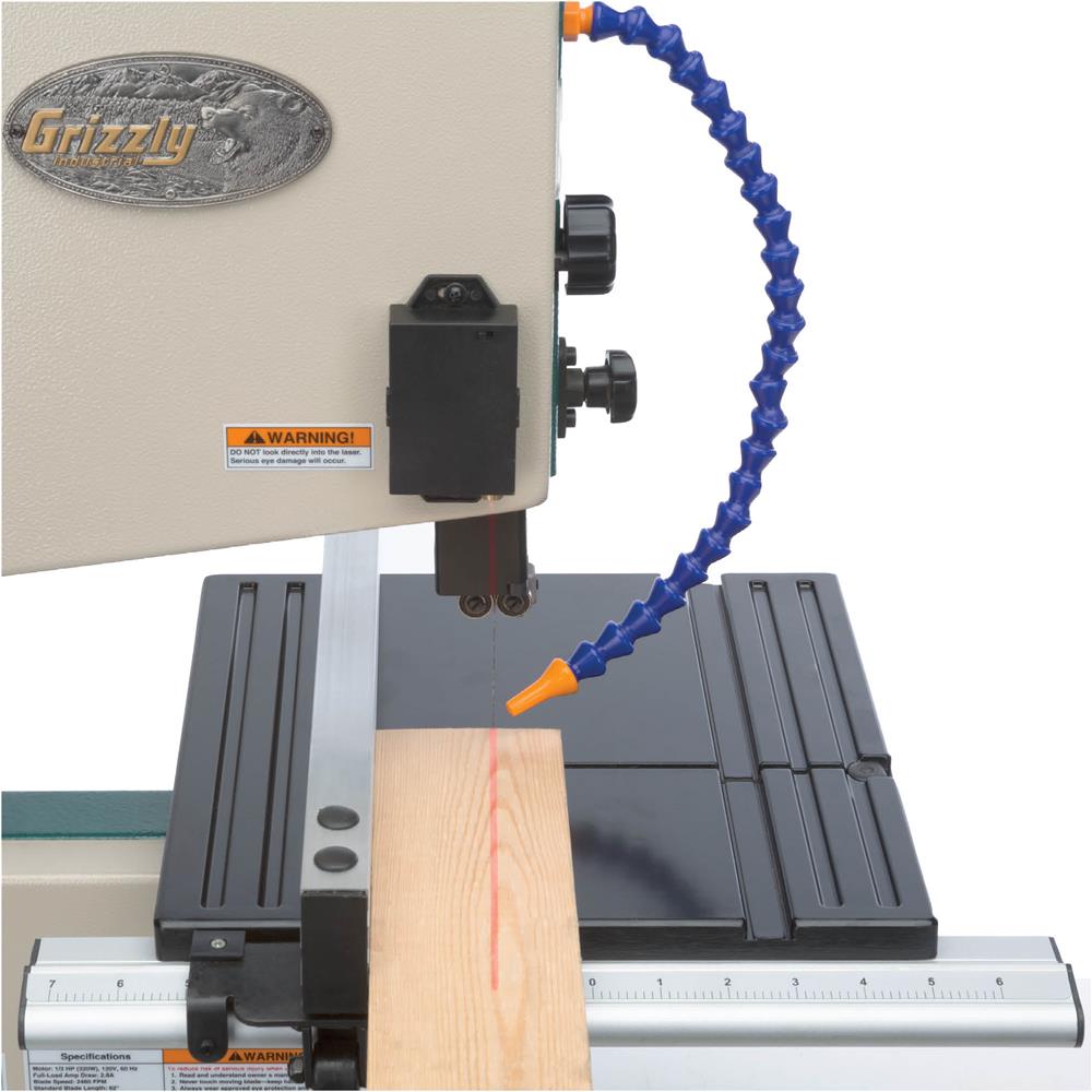 Grizzly G0803Z - 9" Benchtop Bandsaw w/ Laser Guide & Quick Release