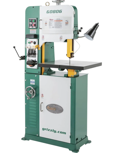 Grizzly G0806 Vertical Metal Bandsaw 14