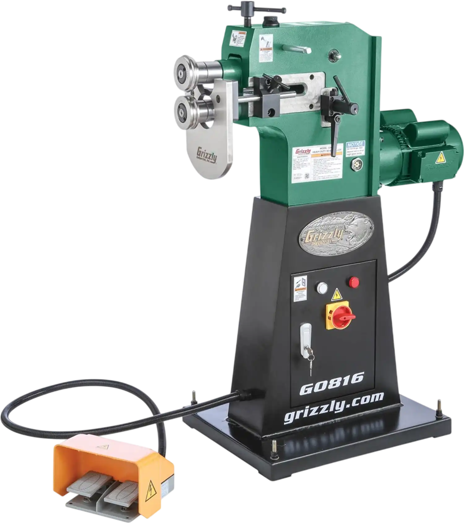 Grizzly G0816 Bead Roller Heavy-Duty New