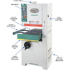 Grizzly G0819 Wide-Belt Sander 15" 5 HP Open-End New