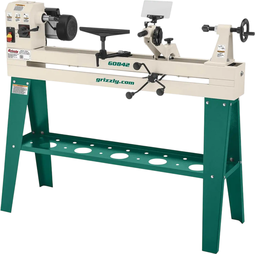 Grizzly G0842 - 14" x 37" Wood Lathe w/ Copy Attachment