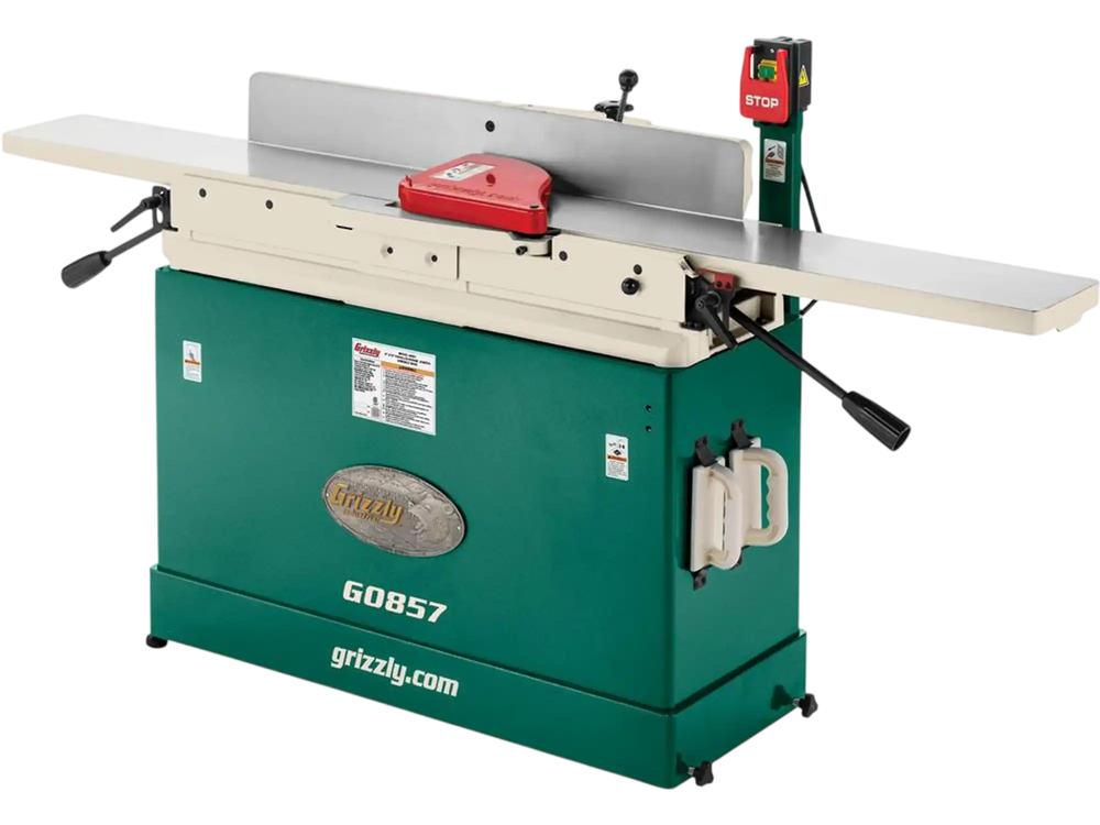 Grizzly G0857 - 8" x 76" Parallelogram Jointer w/ Mobile Base