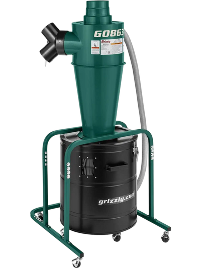 Grizzly G0863 Cyclone Dust Collector Growler Cyclone Separator New