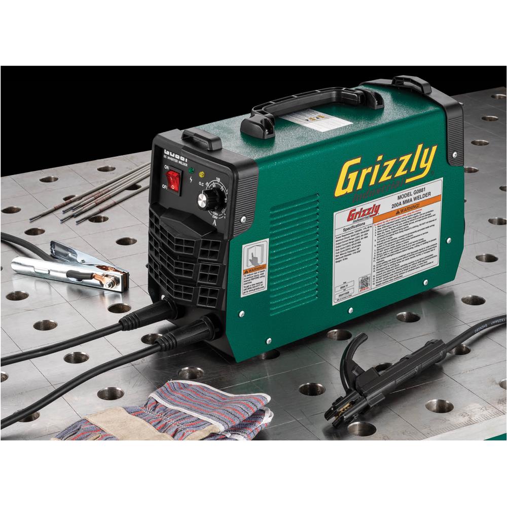Grizzly G0881 - 180A Stick Welder