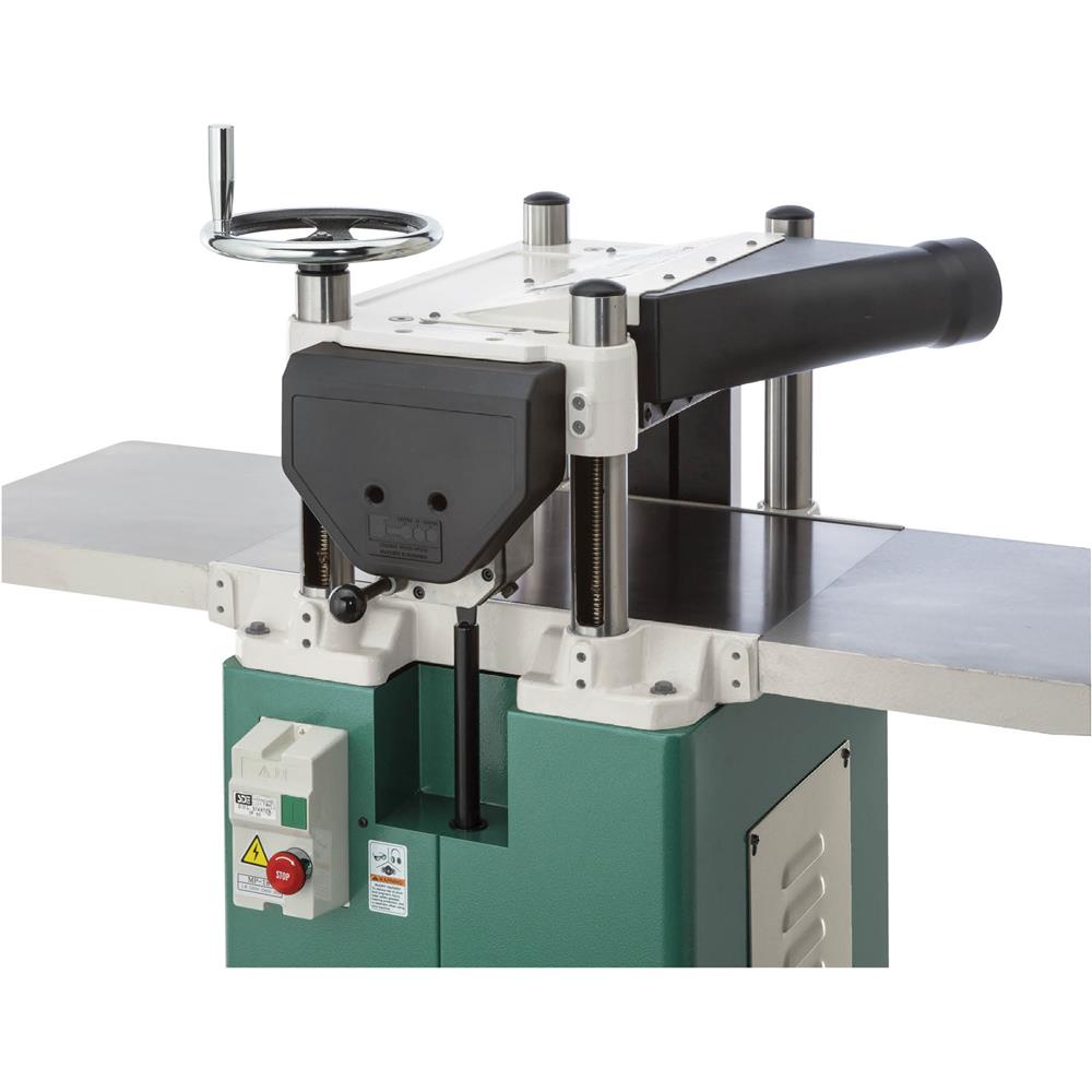 Grizzly G0891 - 15" 3 HP Fixed-Table Planer with Helical Cutterhead