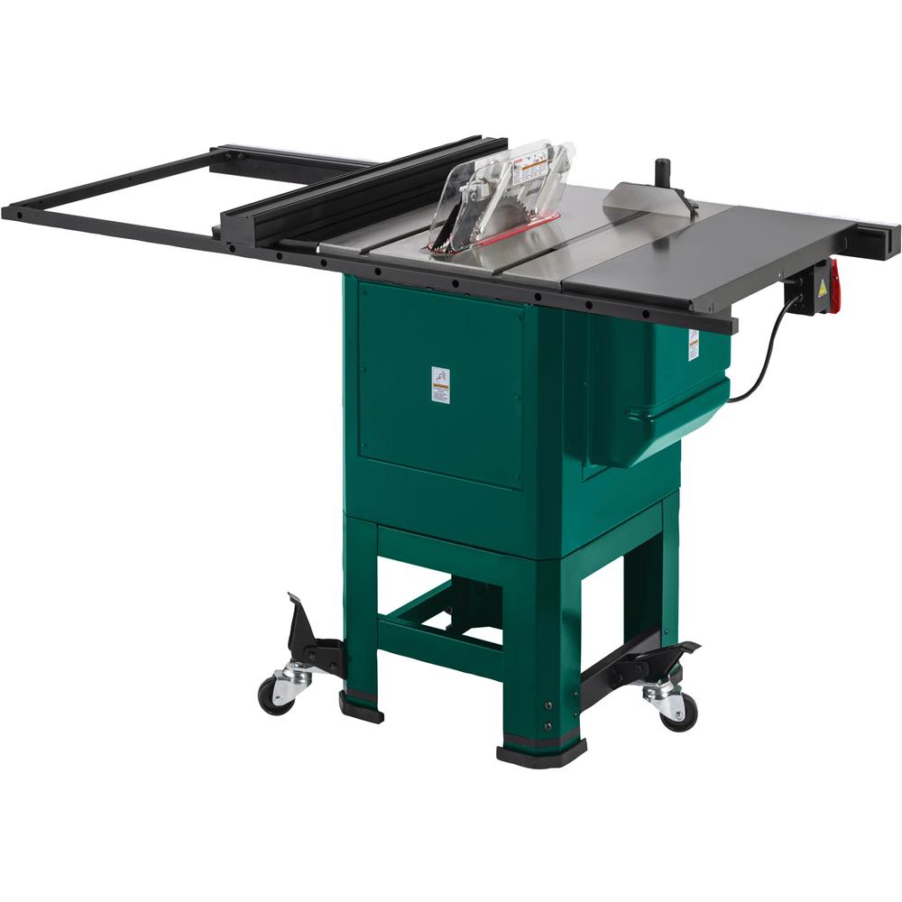 Grizzly G0962 - 10" 2 HP Open-Stand Hybrid Table Saw