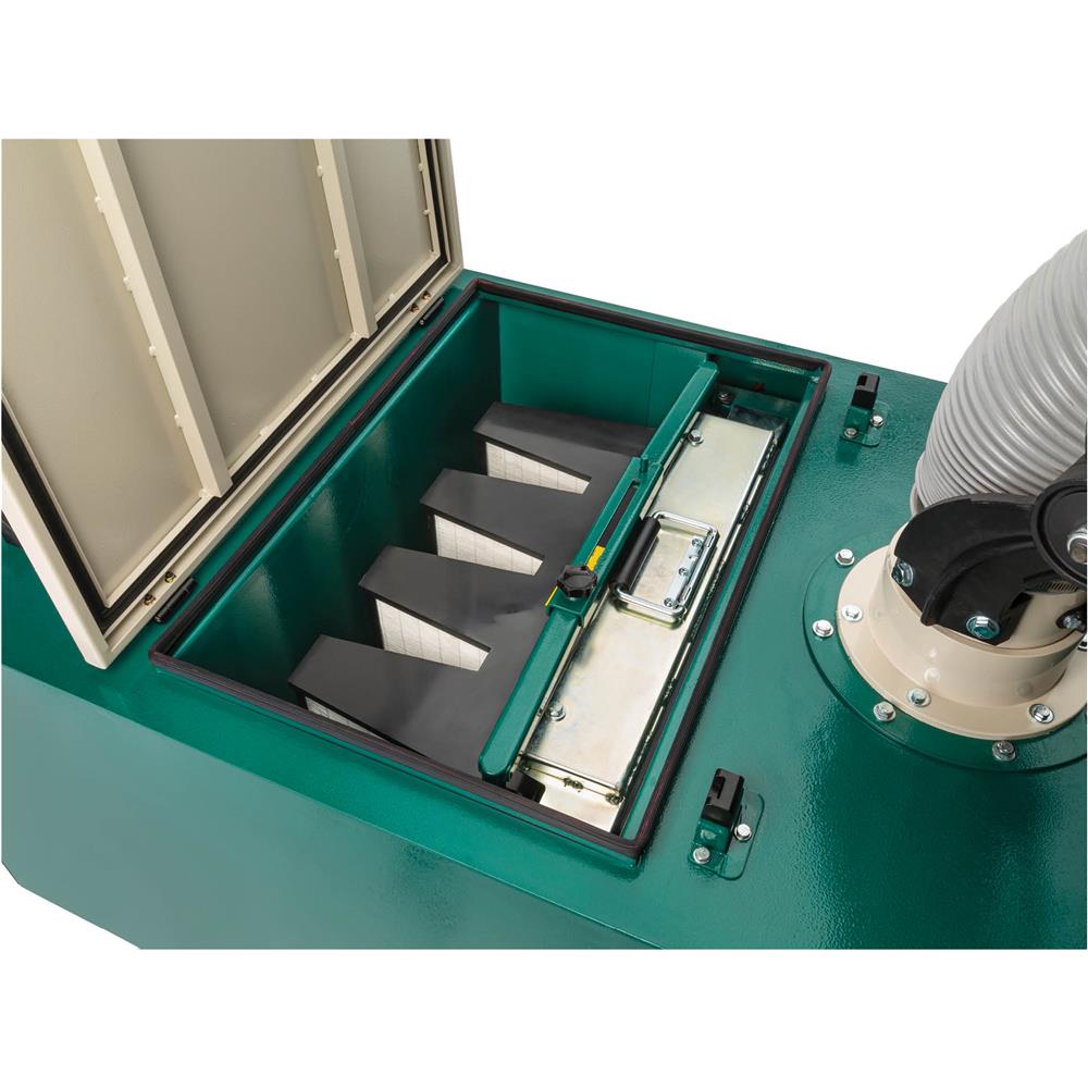 Grizzly G0964 - 1-1/2 HP Portable Fume Extractor with Precision Arm