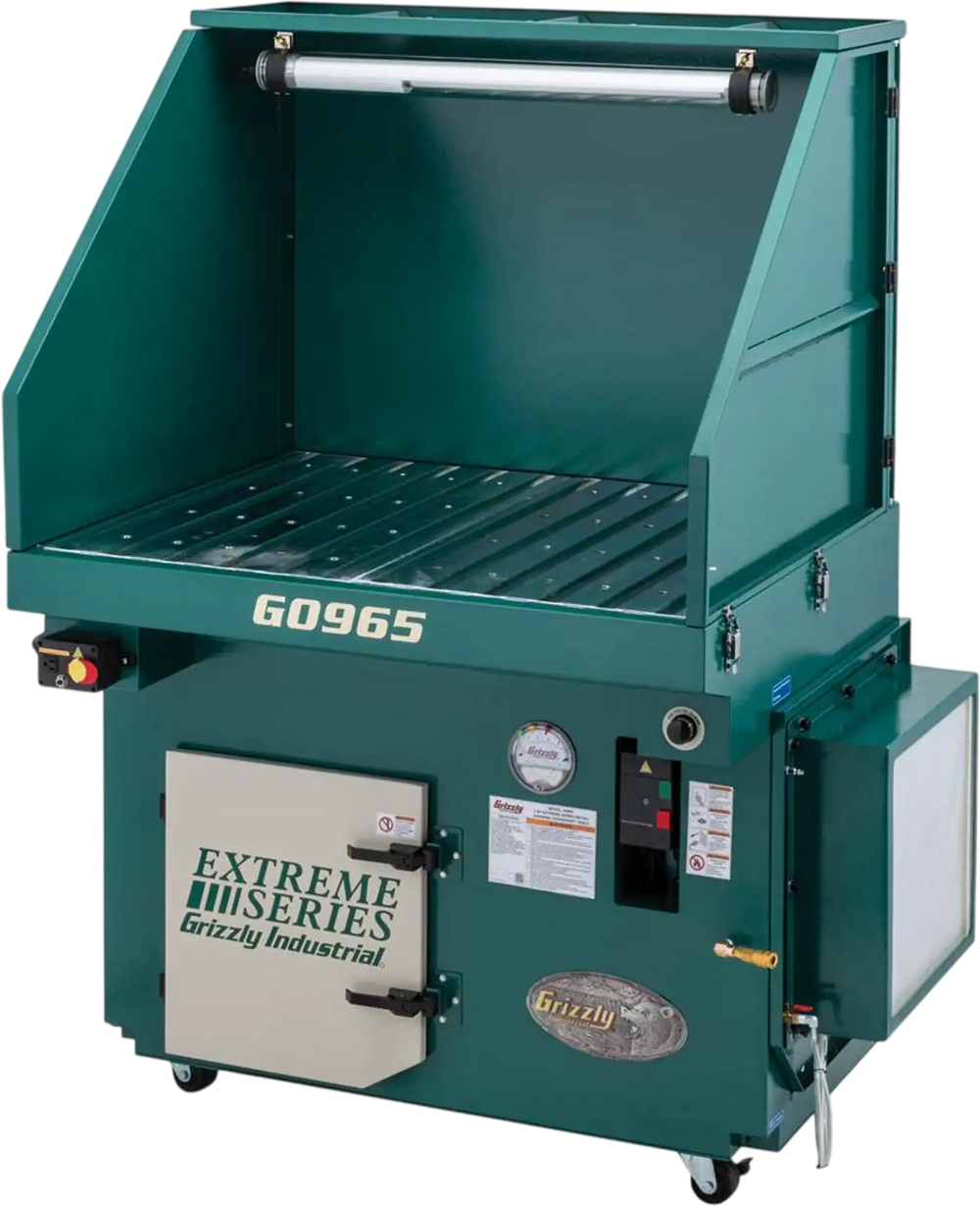 Grizzly G0965 - 2 HP Metalworking Downdraft Table