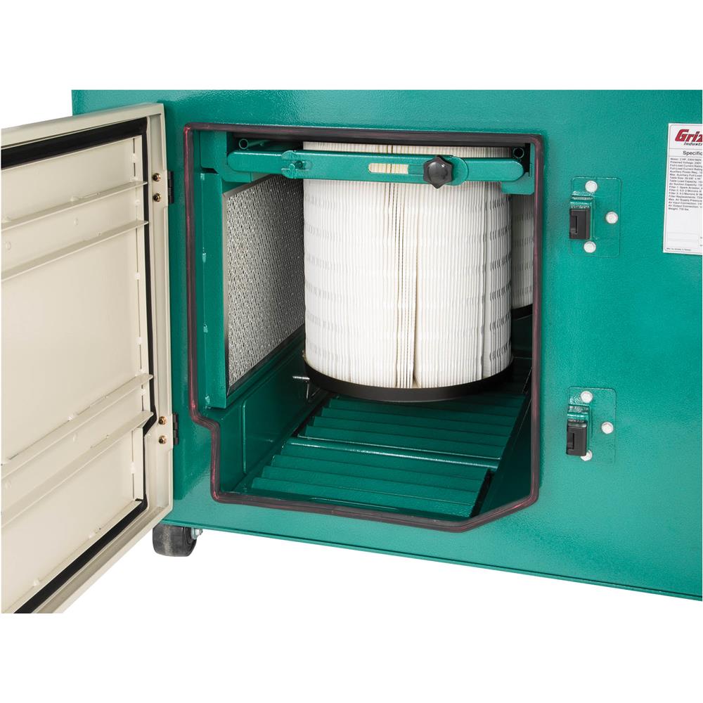 Grizzly G0965 - 2 HP Metalworking Downdraft Table