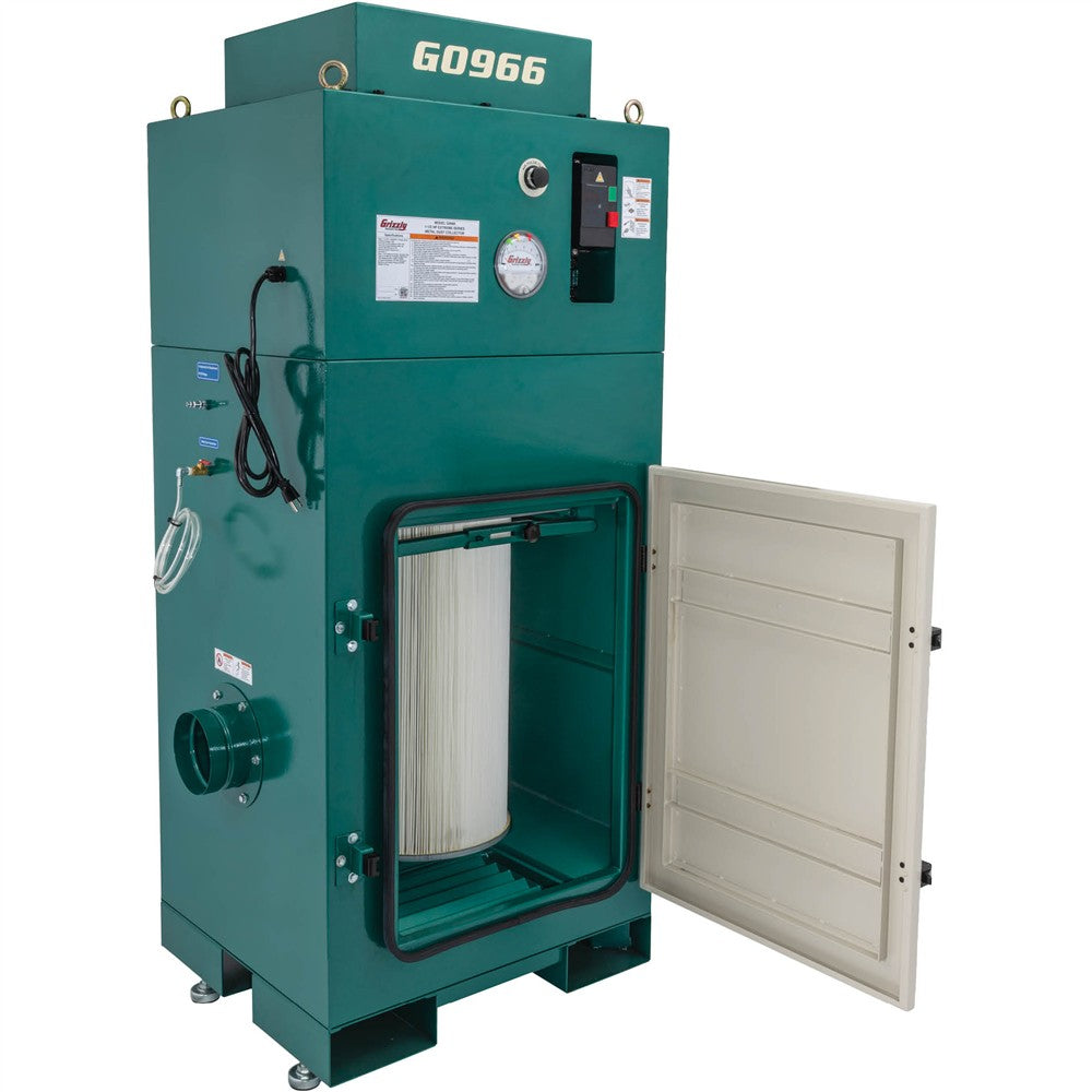 Grizzly G0966 - 1-1/2 HP Metal Dust Collector